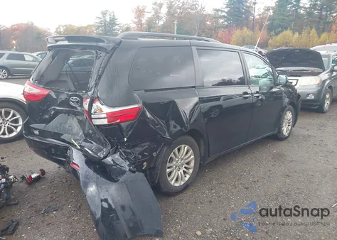 2017 Toyota Sienna Xle 8 Passenger из США, поврежденный, VIN 5TDYZ3DC5HS862427